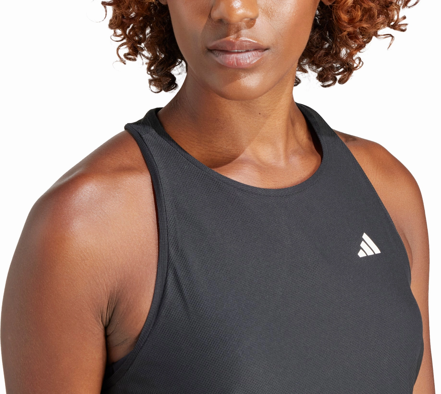 adidas Own The Run Womens Running Vest Tank Top - Black fade - resistant clothing attractive charm