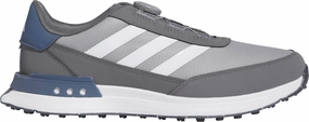 adidas S2G BOA 24 WIDE FIT Spikeless Mens Golf Shoes - Grey bulky - feature shoes Hyper Durable