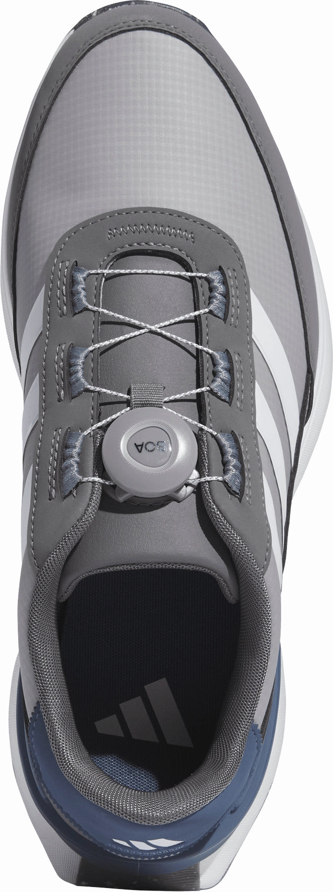 made - to - order running shoes Anatomically Shaped Footbed adidas S2G BOA 24 WIDE FIT Spikeless Mens Golf Shoes - Grey