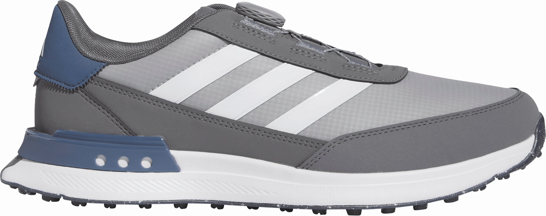 adidas S2G BOA 24 WIDE FIT Spikeless Mens Golf Shoes - Grey bulky - feature shoes Hyper Durable