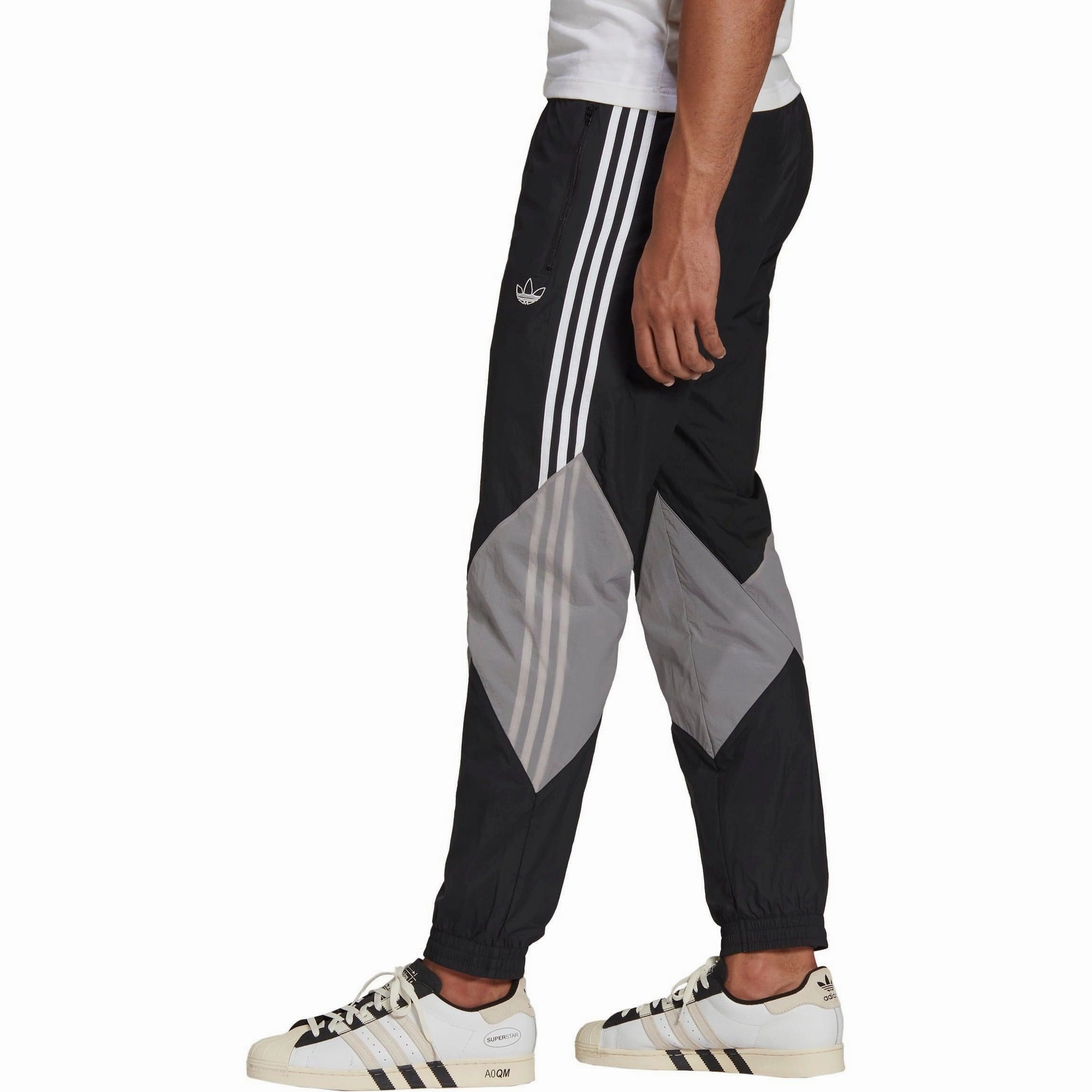 Sporty Comfort adidas SPRT Lightning Mens Track Pants - Black