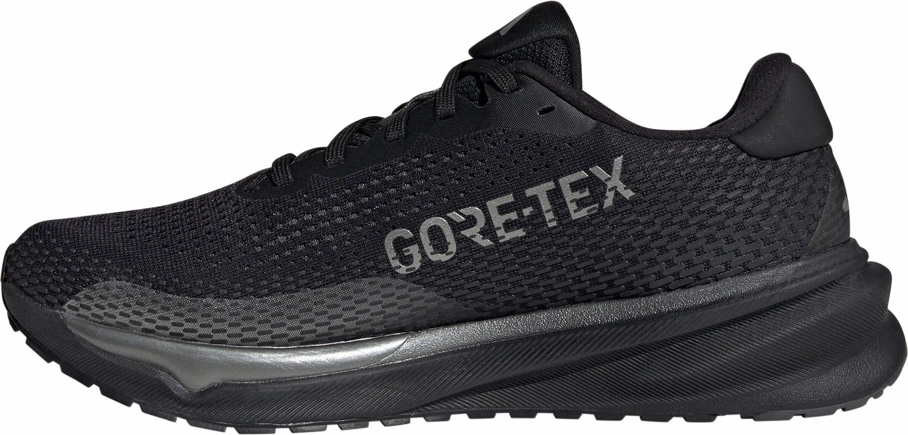 adidas Supernova GORE-TEX Mens Running Shoes - Black amateur shoes Rolling Motion Guidance