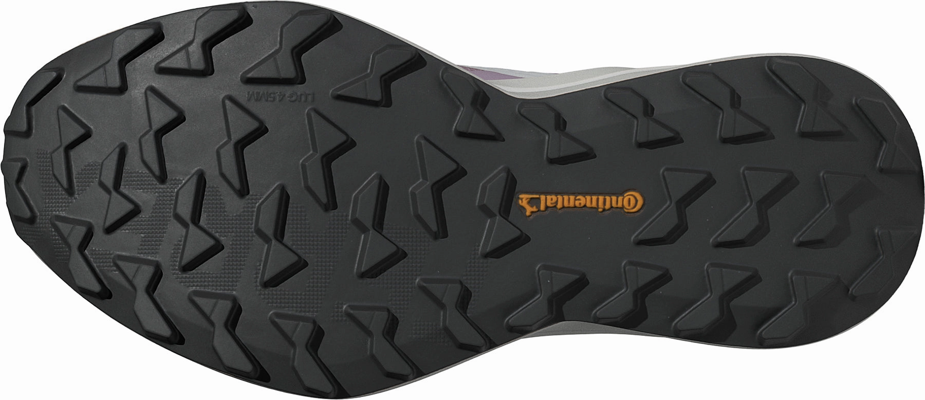 Asymmetric Lacing Kinetic Feedback Design adidas Terrex Agravic 3 Womens Running Shoes - Purple