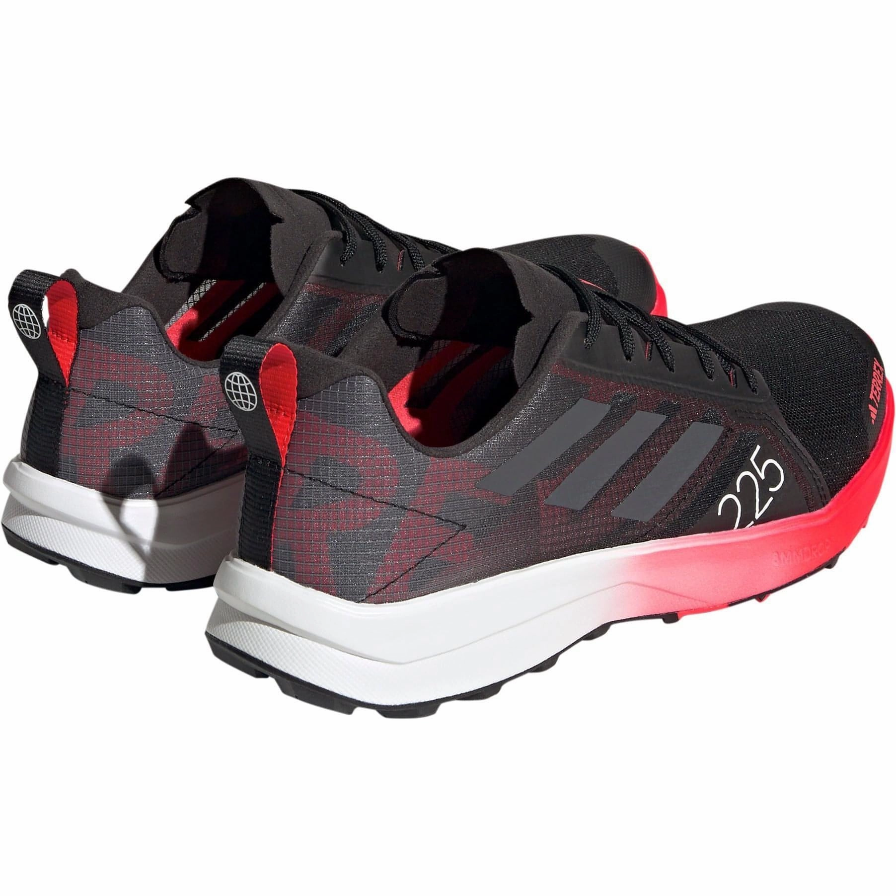 adidas Terrex Speed Flow Mens Trail Running Shoes - Black circular track running gear