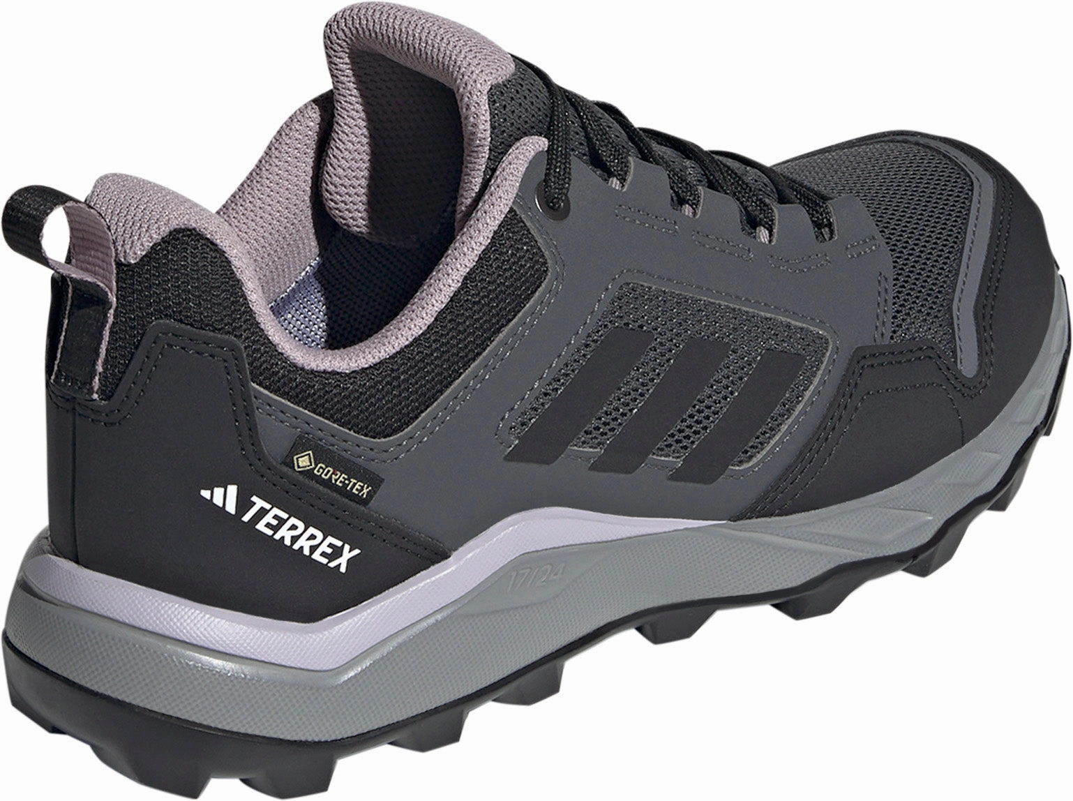 Supportive Arch Tech adidas Terrex Tracerocker 2 GORE-TEX Womens Trail Running Shoes - Grey