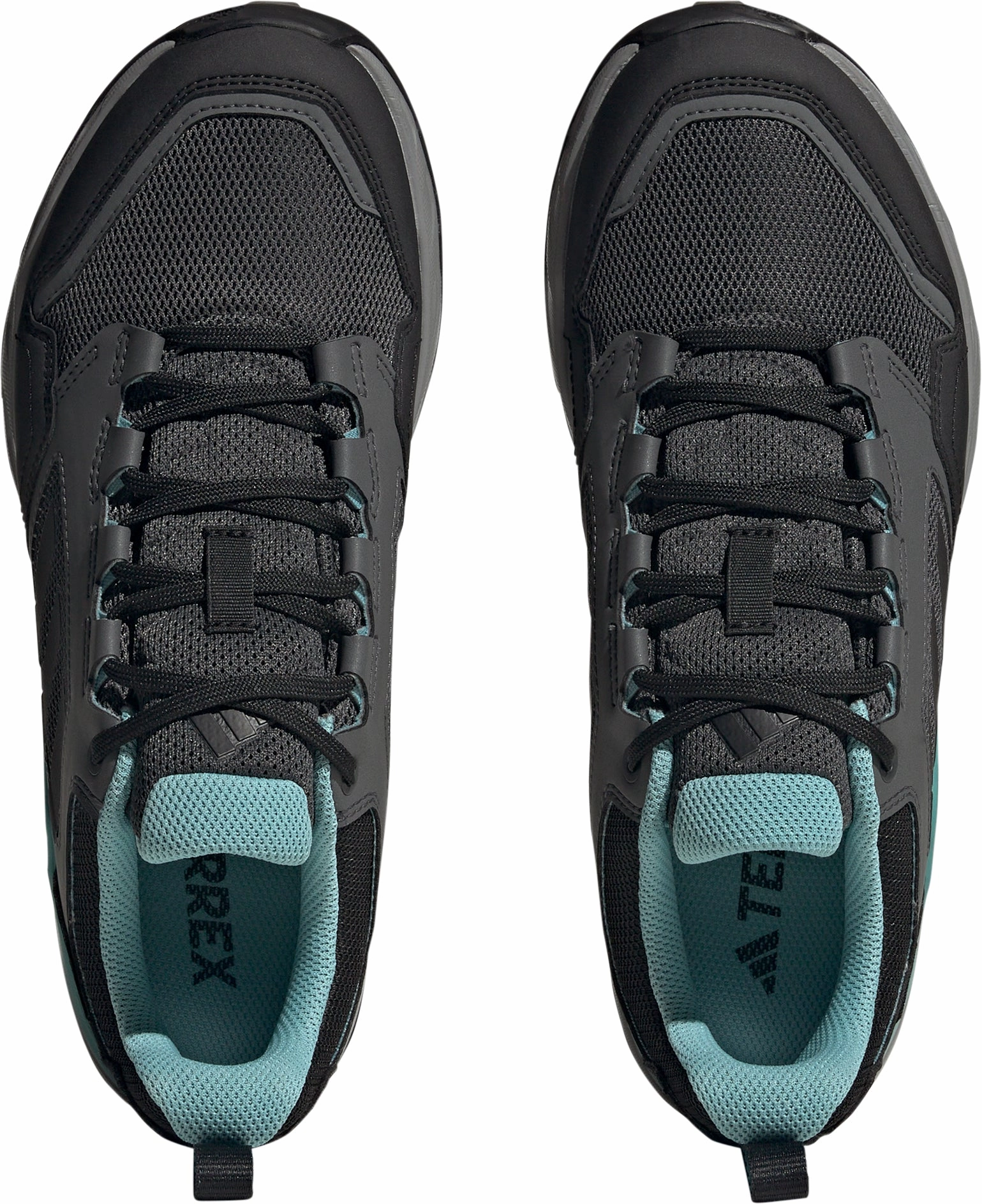 adidas Terrex Tracerocker 2 GORE-TEX Womens Trail Running Shoes - Grey angular outsole running shoes