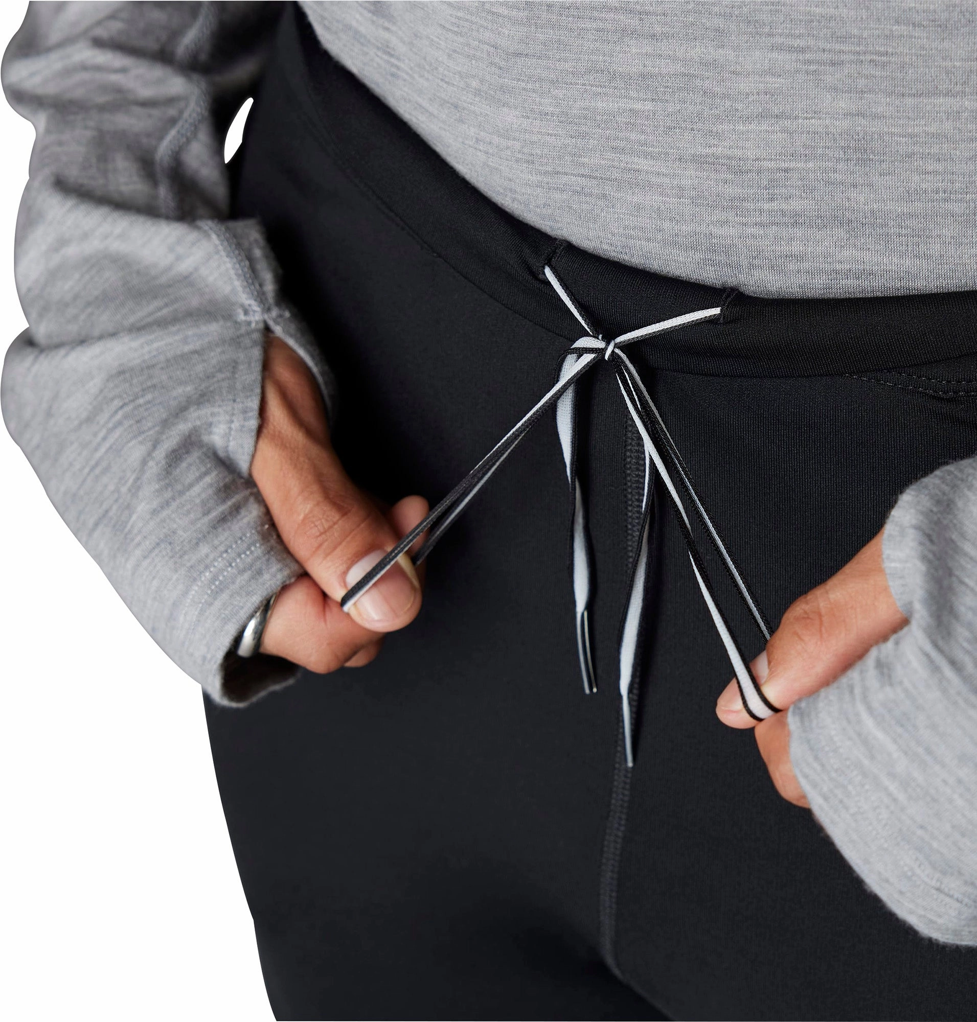 Stretch Comfort adidas Ultimate Conquer The Elements Warm Mens Long Running Tights - Black