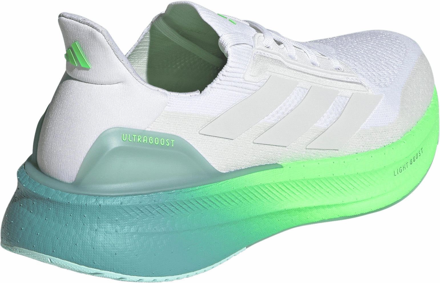 non - slip surface adidas Ultra Boost 5X Mens Running Shoes - White