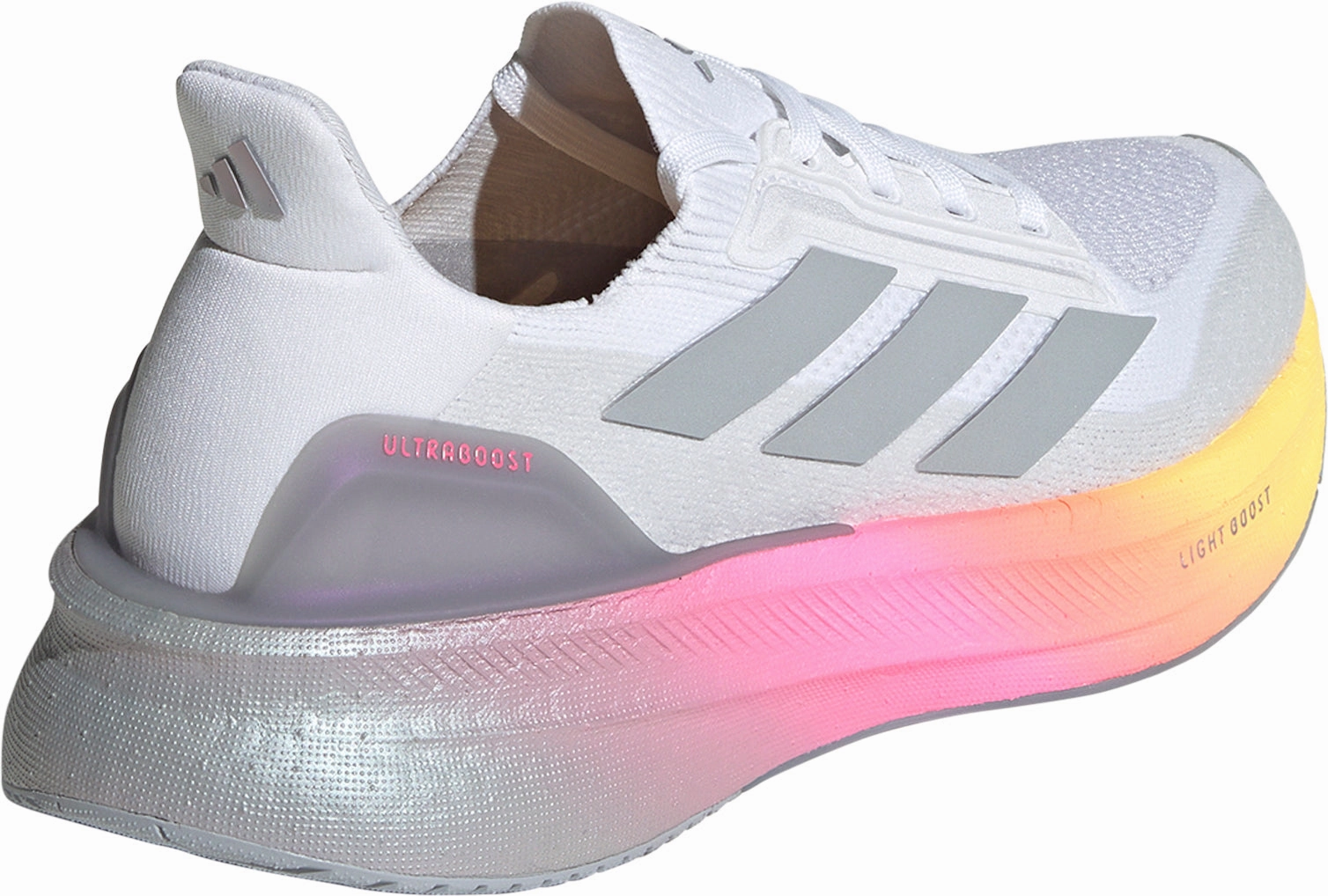 embossed running shoes adidas Ultra Boost 5X Womens Running Shoes - White