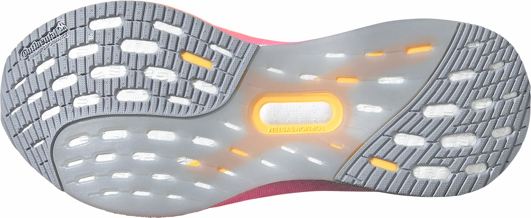Contoured Footbed Shape adidas Ultra Boost 5X Womens Running Shoes - White