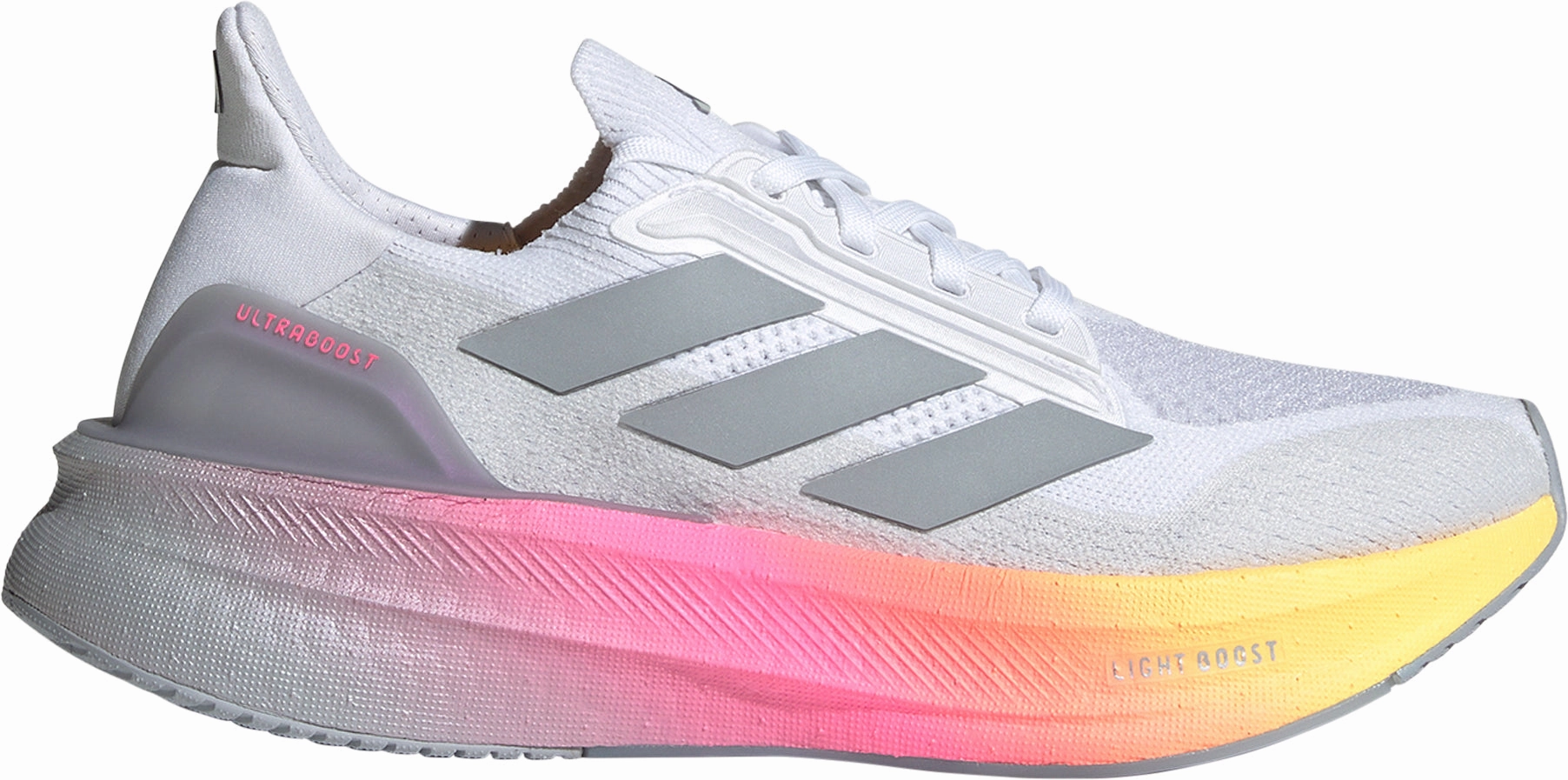 Air Circulation traction - grip - feature shoes adidas Ultra Boost 5X Womens Running Shoes - White