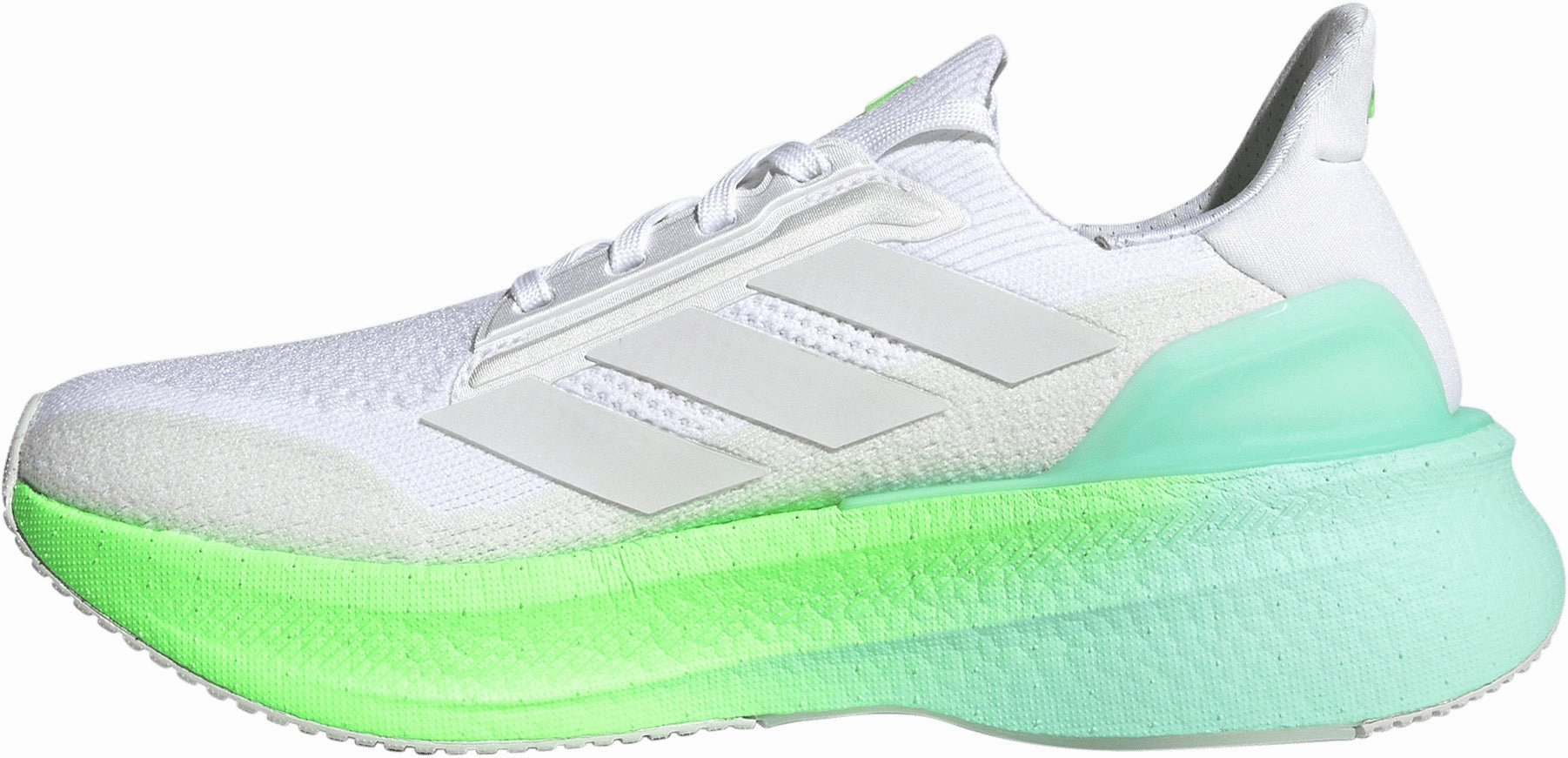 adidas Ultra Boost 5X Womens Running Shoes - White Arch Support Insoles short - distance running footwear