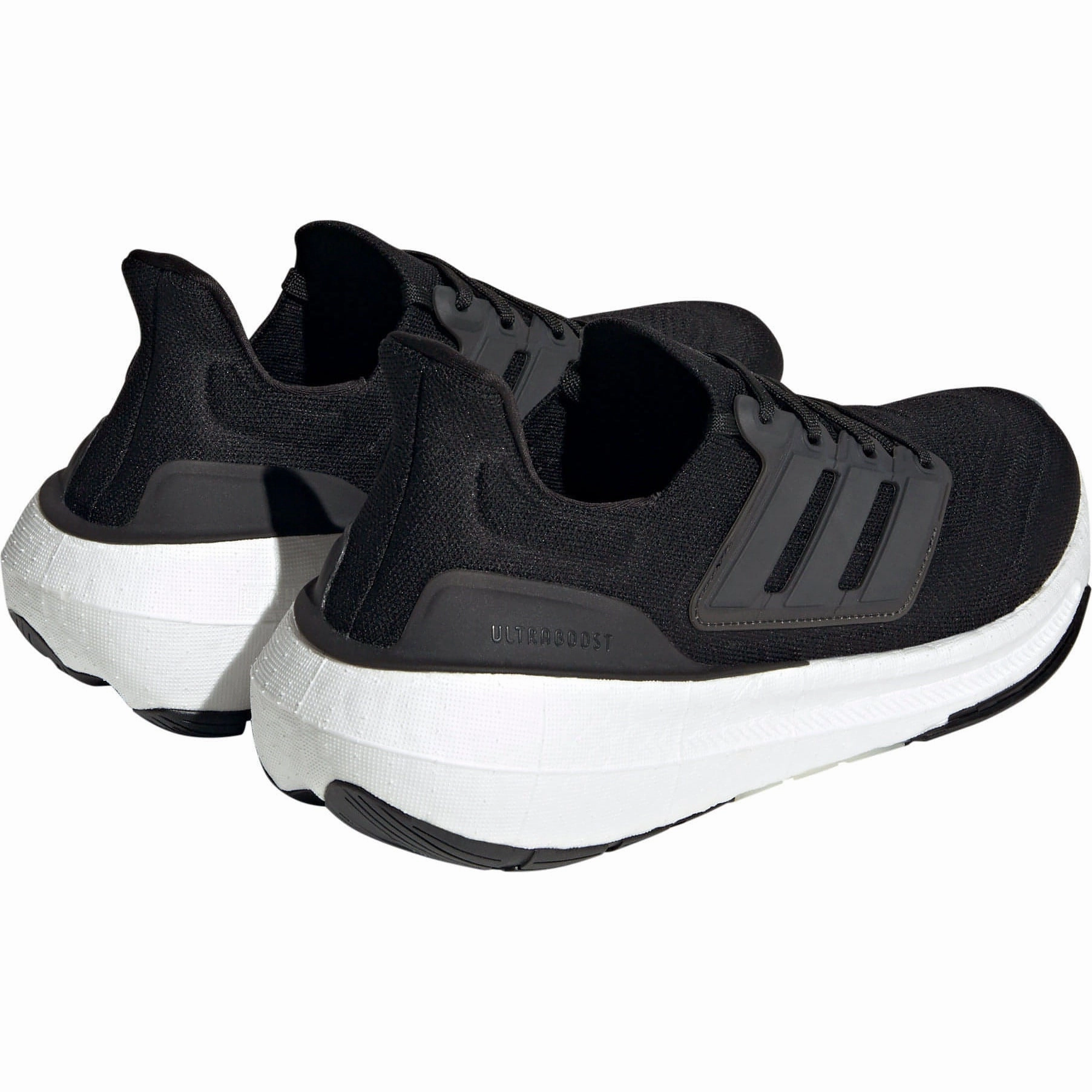 Aerobic Performance Optimized Padding Technology adidas Ultra Boost Light Mens Running Shoes - Black