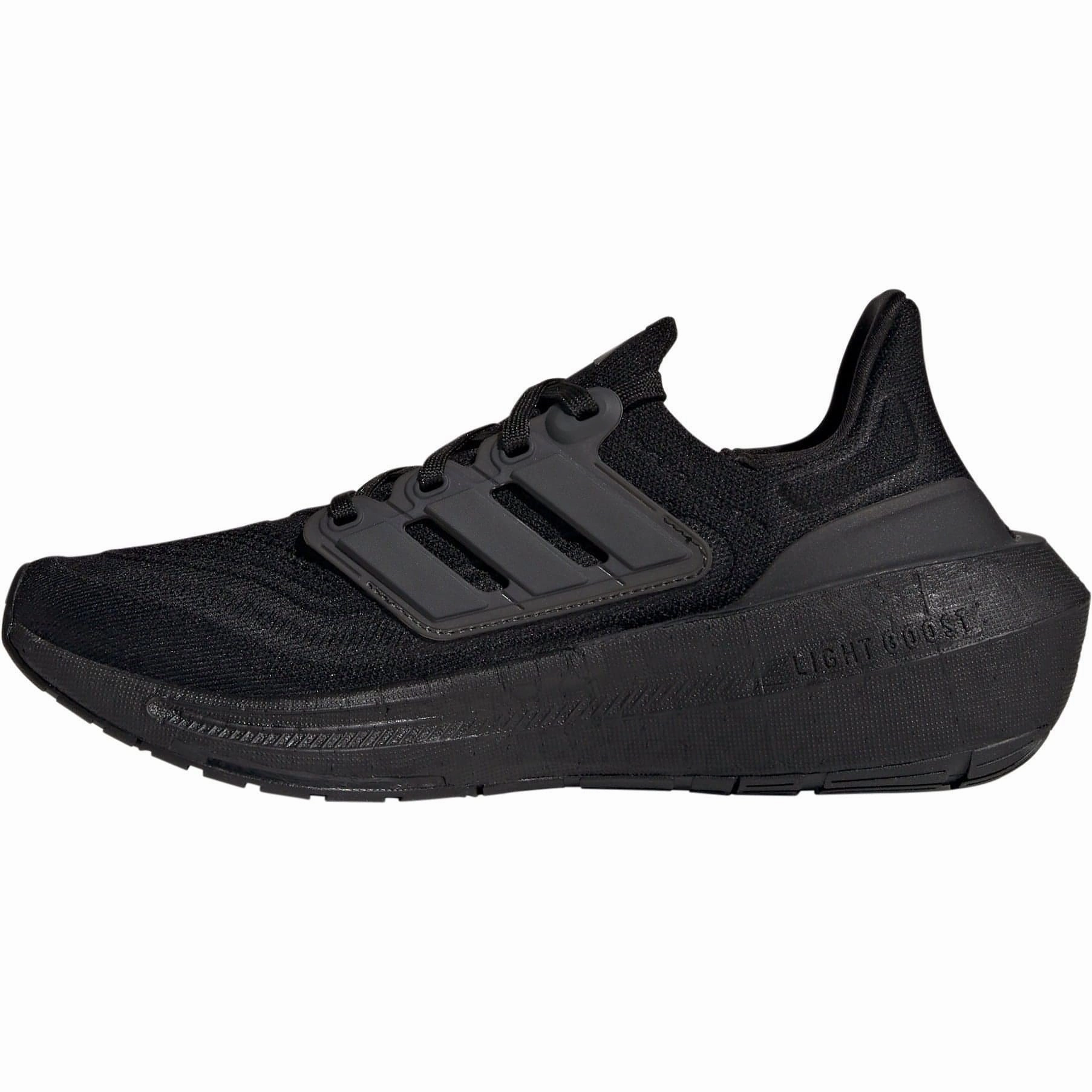 adidas Ultra Boost Light Womens Running Shoes - Black smooth - stride