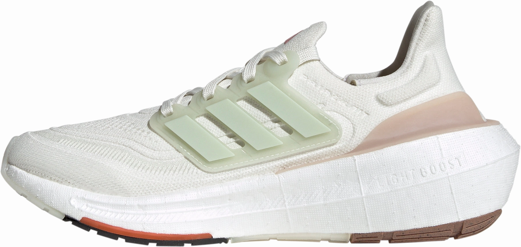 Micro Groove Flex High Rebound Foam adidas Ultra Boost Light Womens Running Shoes - Green