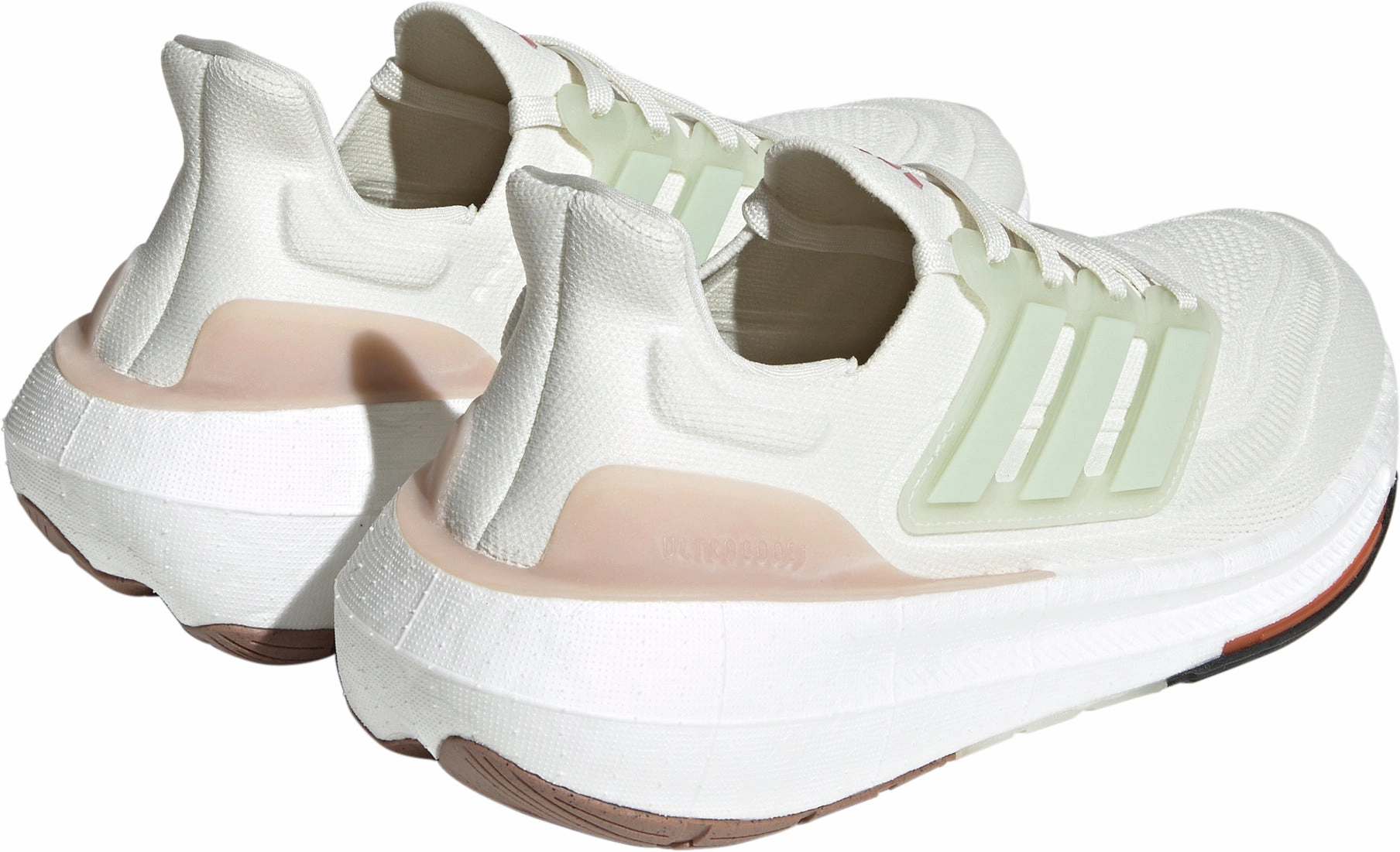 adidas Ultra Boost Light Womens Running Shoes - Green experienced runner shoes Shock Absorbing Plates