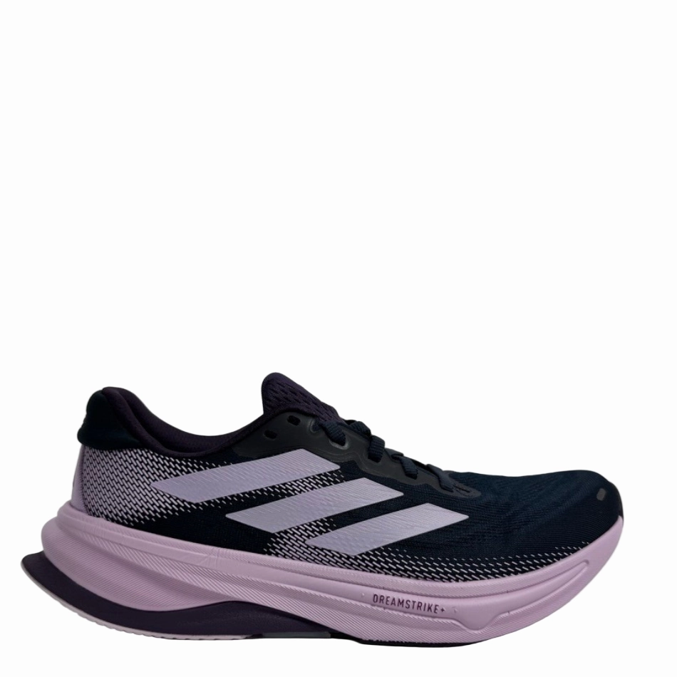 Adidas Women's Supernova Solution 2 Running Shoes in Ink/Purple AW25 fringe - decorated running option Flexible Outsole Design