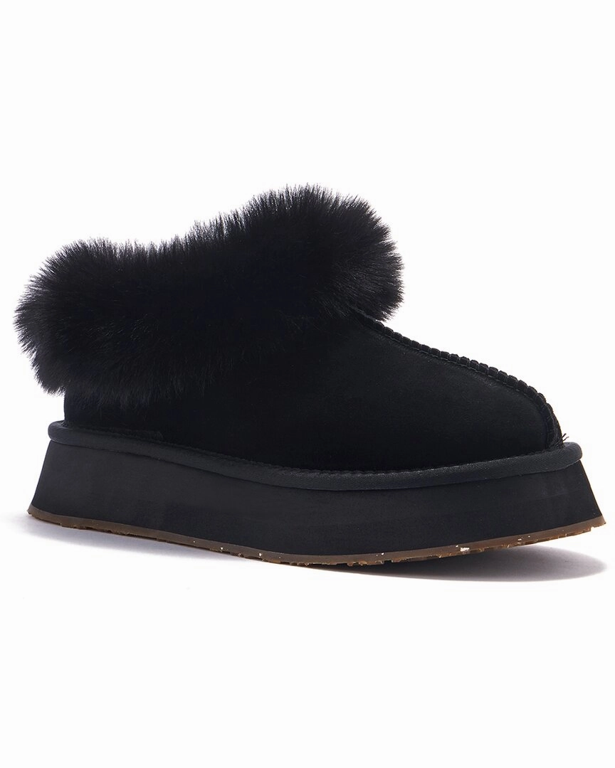 buckle Australia Luxe Collective Outback Platfoam Suede Slipper