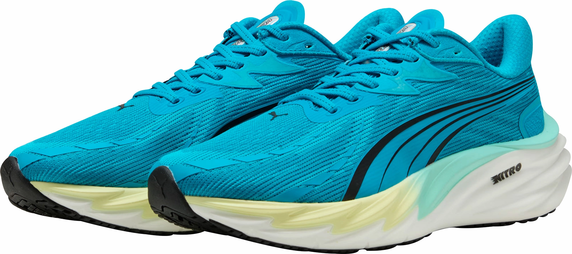Quick   Drying Puma Velocity Nitro 4 Mens Running Shoes - Blue