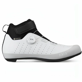 Dynamic Walk Ethylene Vinyl Acetate Fizik Tempo Artica R5 GORE-TEX Winter Road Cycling Boots - White