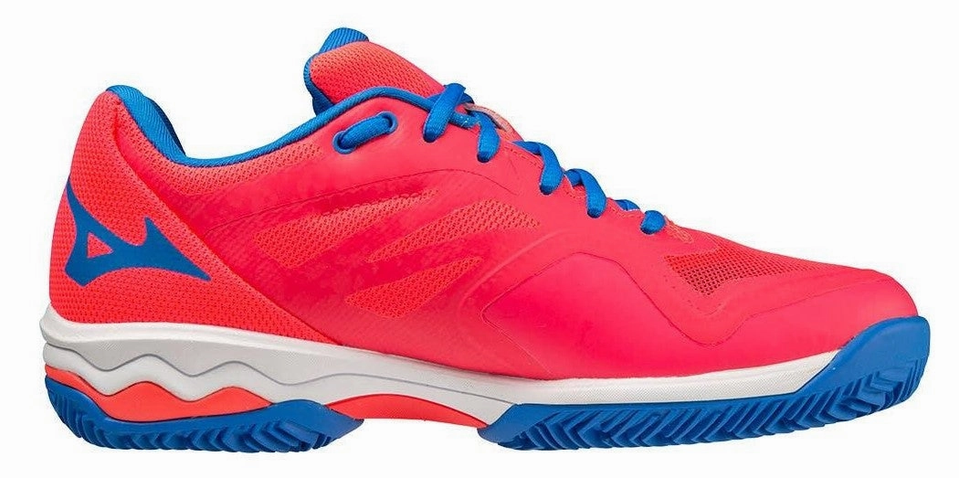 Mizuno Wave Exceed Light Womens Padel Shoes - Pink Clean Texture