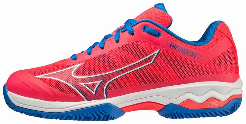 Mizuno Wave Exceed Light Womens Padel Shoes - Pink Textured Outsole