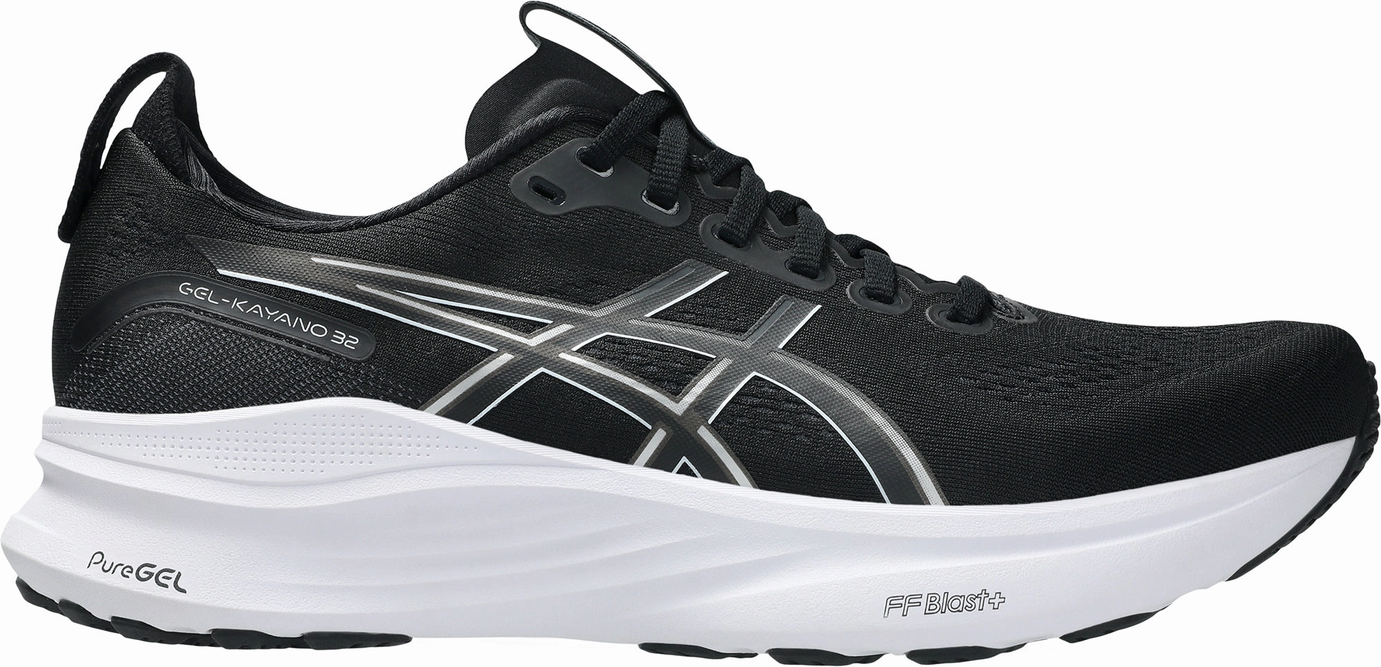 Reliable Asics Gel Kayano 32 WIDE FIT (2E) Mens Running Shoes - Black