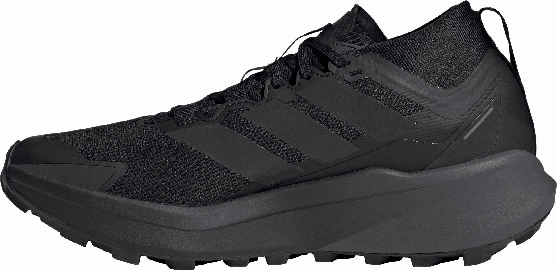 Strategic Padding Placement adidas Terrex Agravic GORE-TEX Mens Trail Running Shoes - Black
