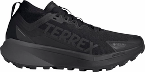 Carbon Fiber Responsiveness adidas Terrex Agravic GORE-TEX Mens Trail Running Shoes - Black