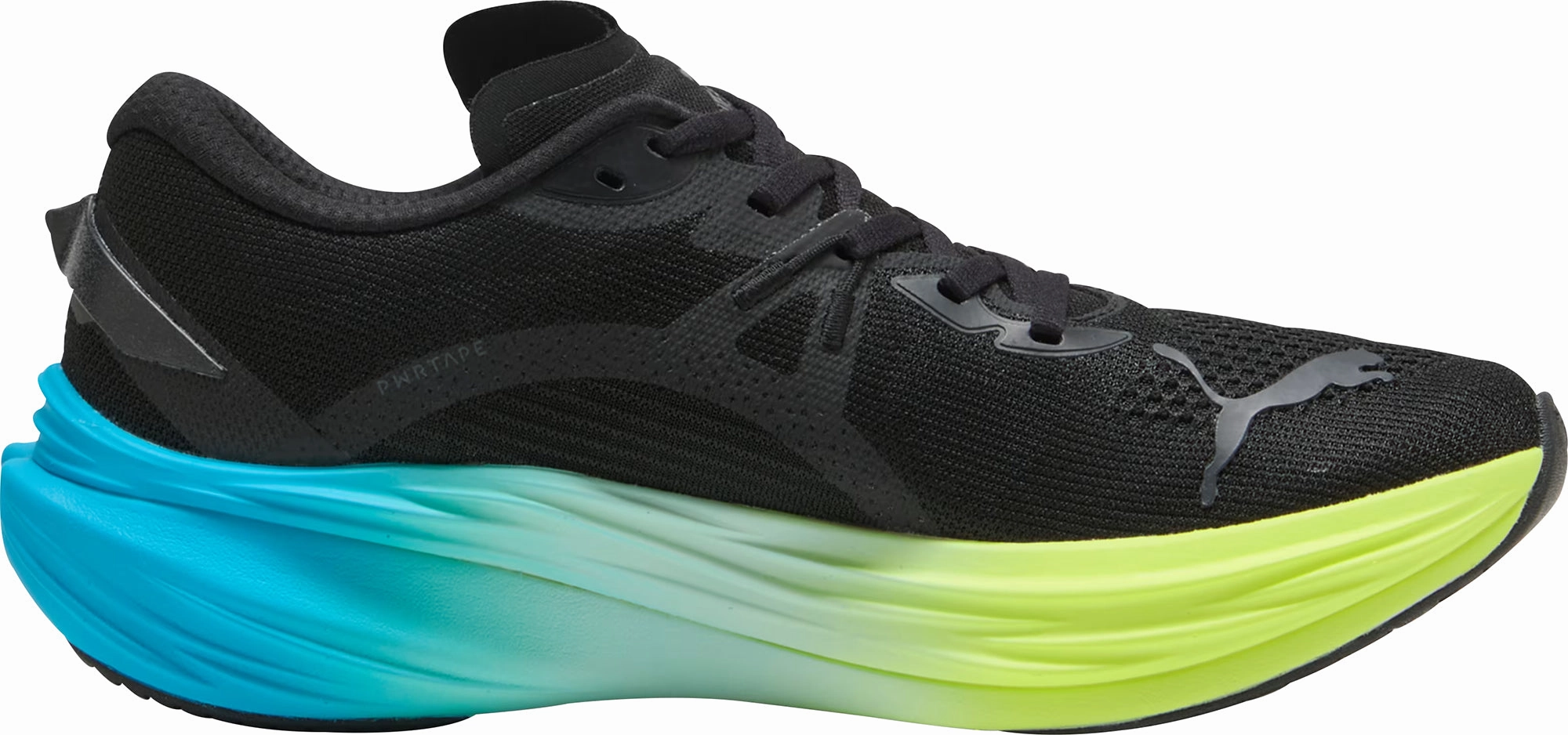 Puma Deviate Nitro 3 Mens Running Shoes - Black Tailored Design Training Run