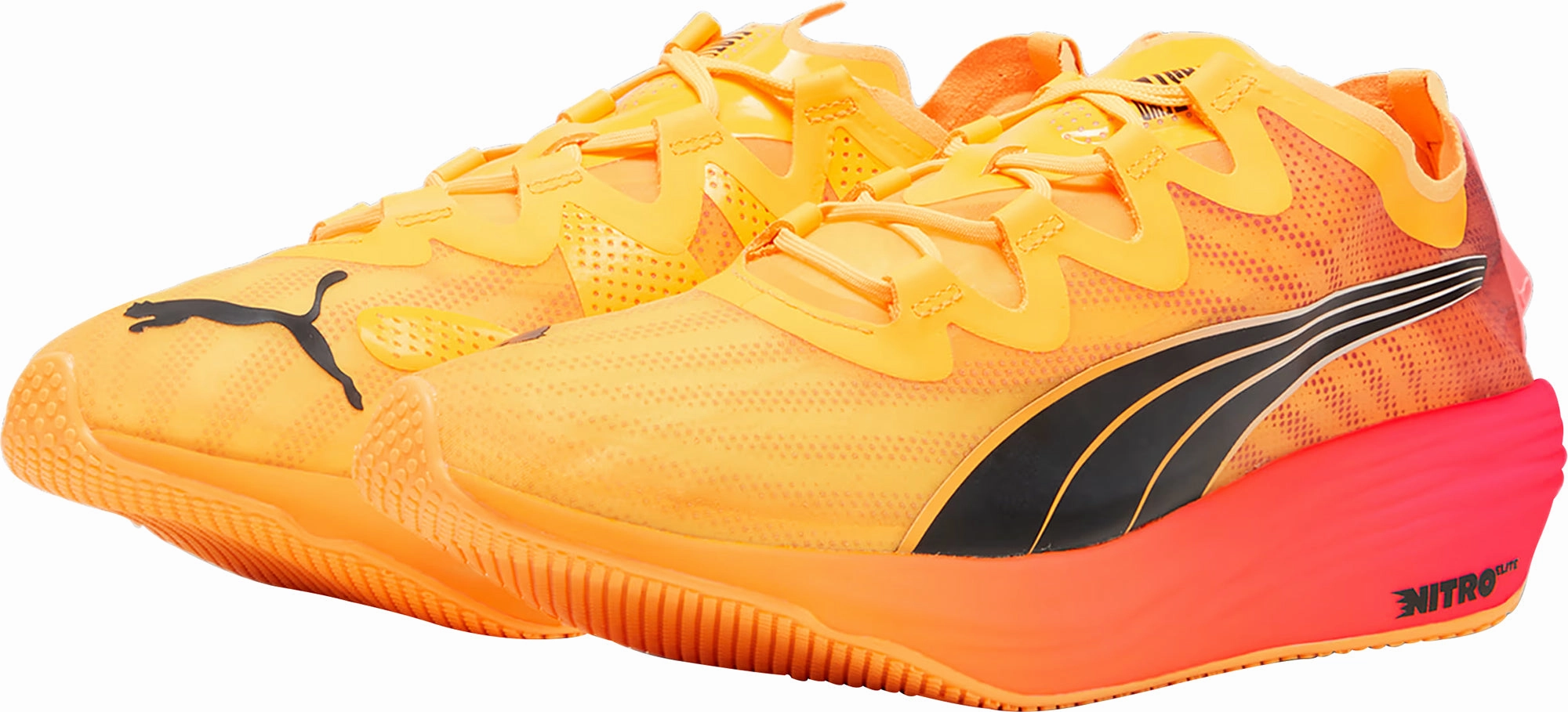 humid - weather shoes Puma Fast-FWD Nitro Elite Mens Running Shoes - Orange