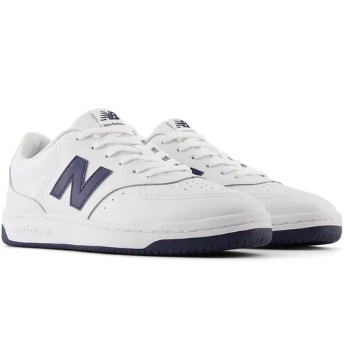 Street Casual Fast Lifestyle New Balance Unisex Bb80 White/Navy Sneaker Shoe