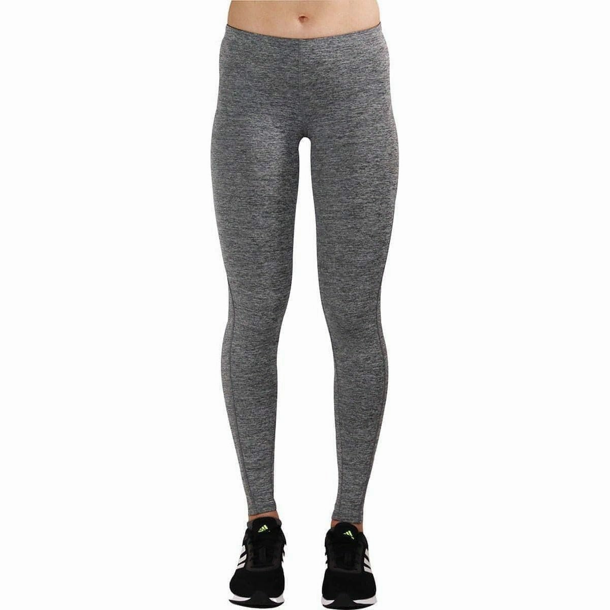 Sporty Fit Wear Stretch Wear More Mile Train To Run Womens Long Running Tights - Grey