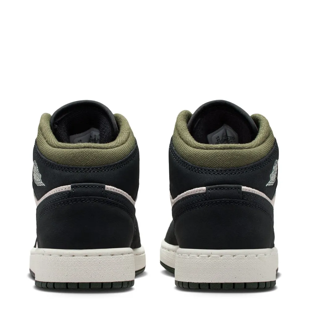 AJ 1 Mid -Youth All-Season Comfort Ankle Strap