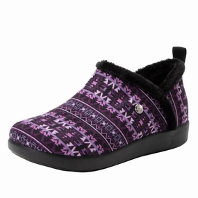 Alegria Cozee COZ-7632 Women's  Santa Fe Berry Sherpa Lined Slippers JOBB051 Quick Beach Fit Strong Build