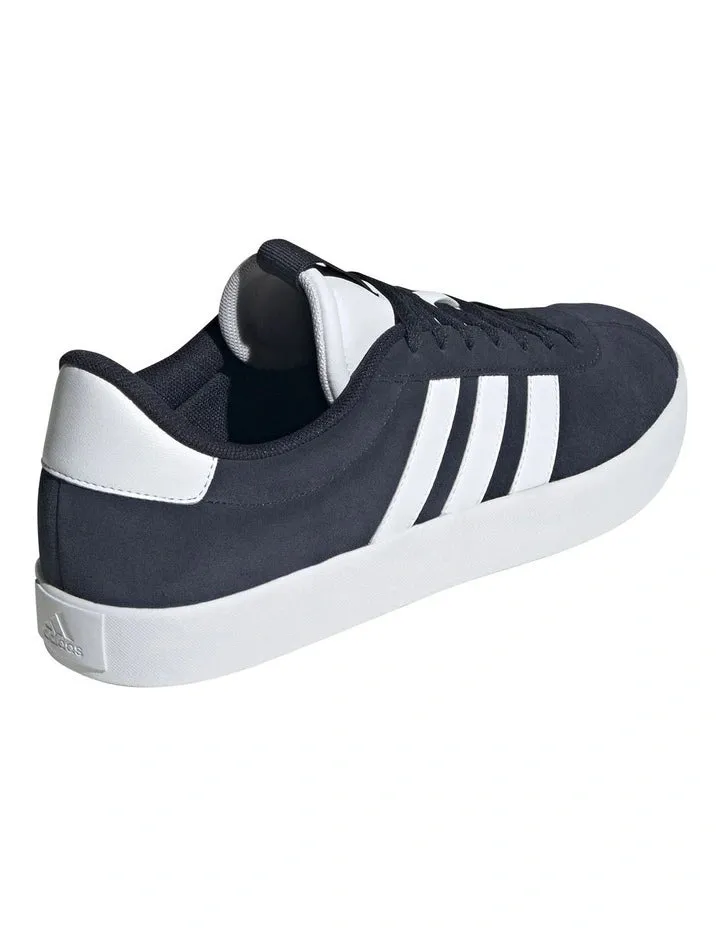 Adidas Men's Vl Court 3.0 Ink Navy/White Sneaker Shoe Non-Slip Sole Canyon Path