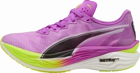 social - event running gear Comfortable Design Puma Deviate Nitro Elite 3 Womens Running Shoes - Purple