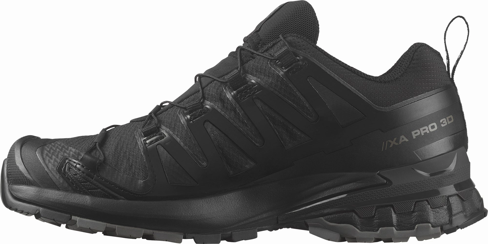 ice running shoes shock - dispersion - technology shoes Salomon XA Pro 3D V9 GORE-TEX Womens Trail Running Shoes - Black