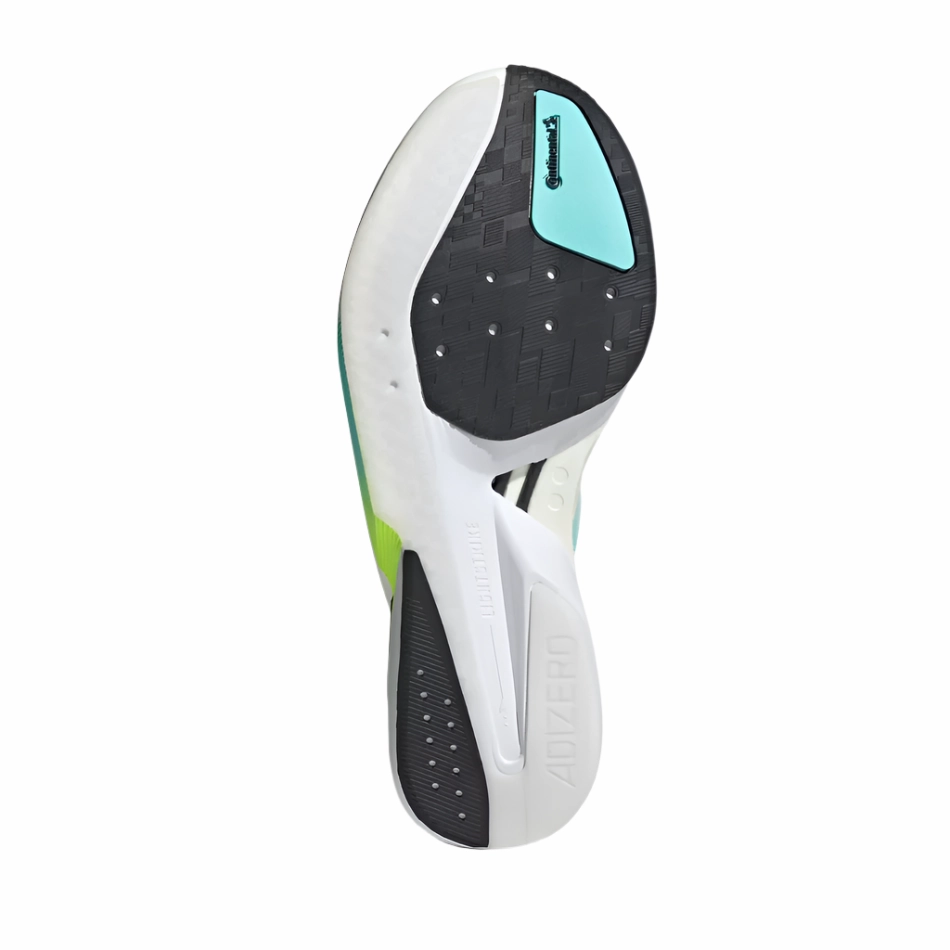 Adidas Men's Boston 13 Running Shoes in Flash Aqua/Cloud White/Lucid Lemon AW25 moisture - wicking shoe attribute