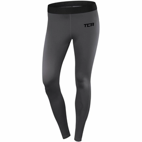 For Teens Thermal Warm TCA Pro Performance Endurance Womens Long Running Tights - Grey