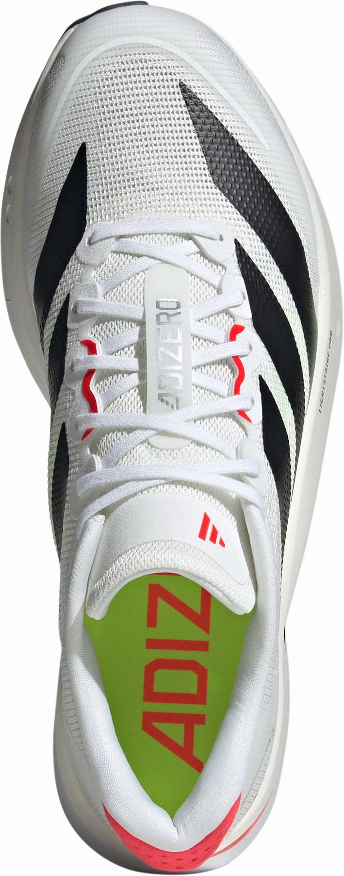 adidas Adizero Boston 13 Mens Running Shoes - White individual sports shoes