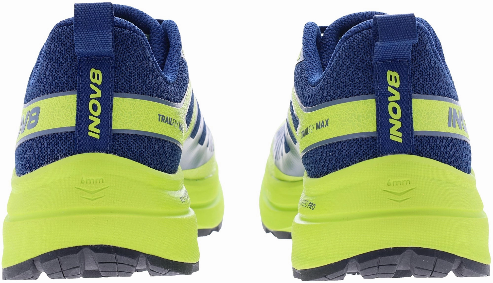 Inov8 TrailFly Max WIDE FIT Mens Trail Running Shoes - Blue ergonomic running shoes