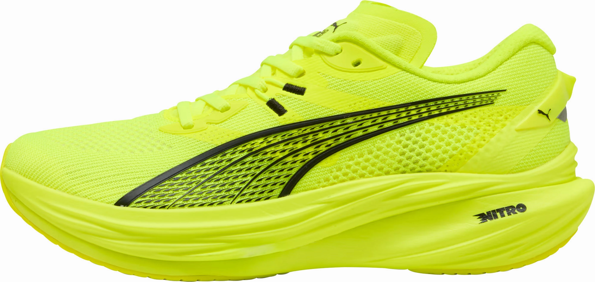 Puma Deviate Nitro 3 Mens Running Shoes - Yellow EVA