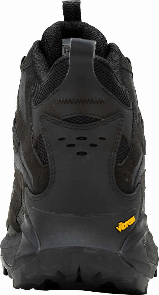 Non Slip Heel Cup fall running shoes Merrell Moab Speed 2 Mid GORE-TEX Mens Walking Boots - Black