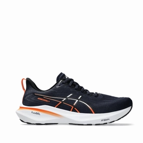 Asics Men's GT-2000 v13 Running Shoes Black/Faded Orange AW24 AntiSlip recreational running shoes