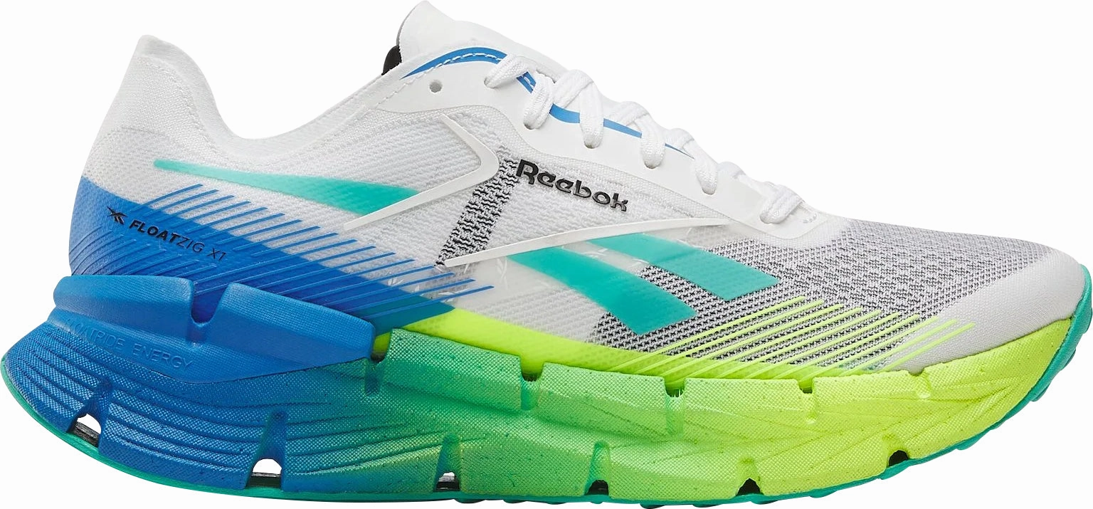 Reebok FloatZig X1 Mens Running Shoes - White light - duty shoes