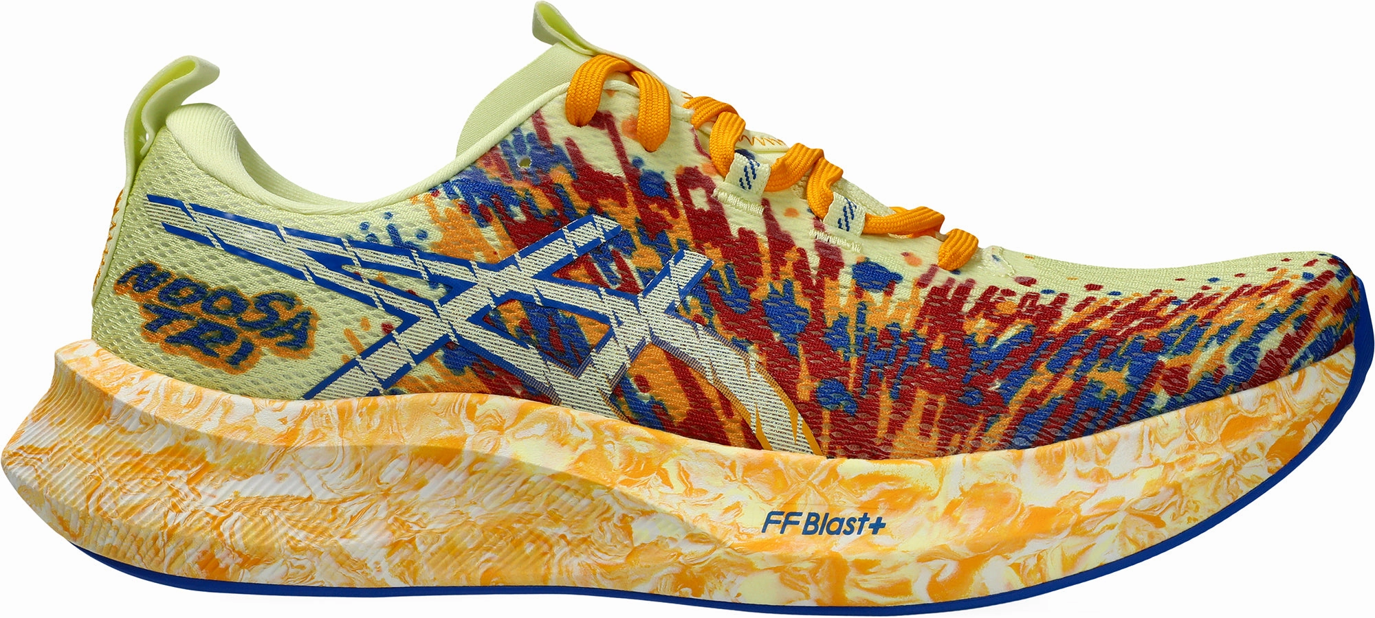 Asics Noosa Tri 16 Mens Running Shoes - Yellow Neutral Colorways Traction Control