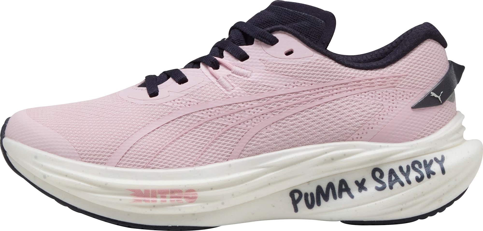 Puma Deviate Nitro 3 X SAYSKY Womens Running Shoes - Pink Dynamic Step Agile