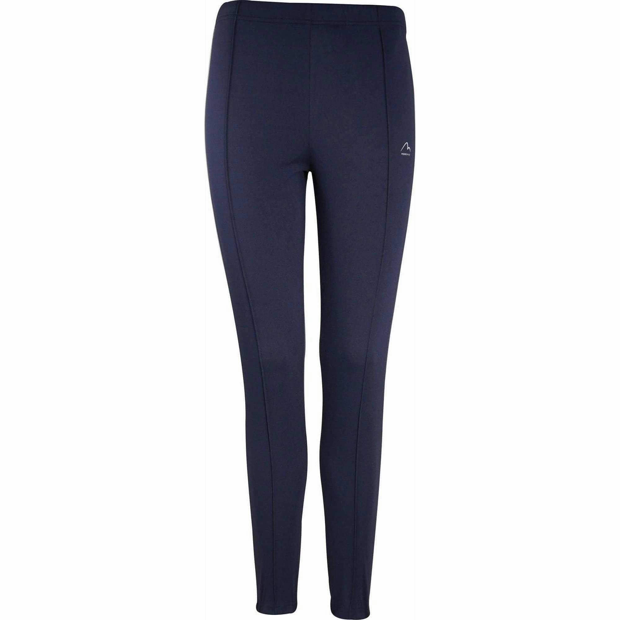 More Mile Essentials Womens Running Tracksters - Navy Easy Movement
