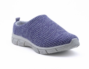 Women's Mudgee Wool All Terrain Slipper In Blue Chill Fit Footwear